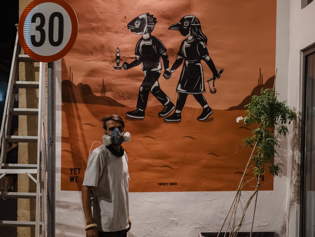 Lefkoşa sokaklarına yeni duvar resimleri geliyor