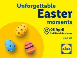 Lidl Kıbrıs, Paskalya'yı her yaştan katılımcıya açık büyük bir etkinlikle kutluyor