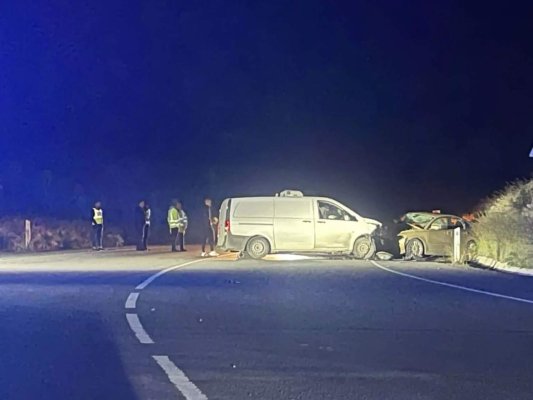 Aradippou'da ölümlü kaza: Yıllardır uyarılan karanlık yolda can kaybı yaşandı