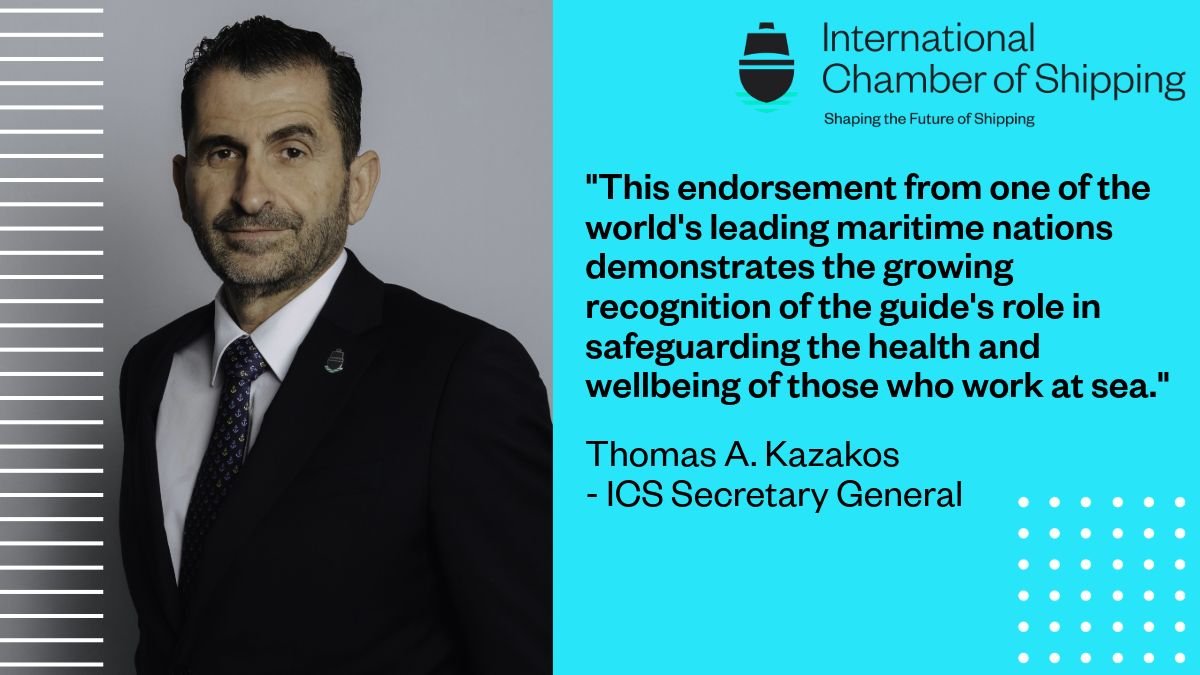 Kıbrıs, denizciler için ICS tıbbi rehberini resmen onayladı