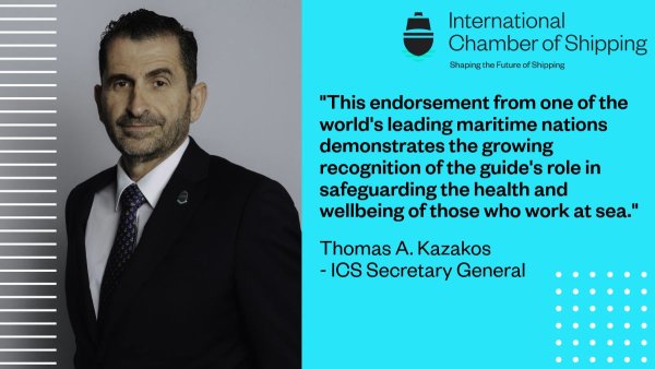 Kıbrıs, denizciler için ICS tıbbi rehberini resmen onayladı