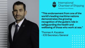 Kıbrıs, denizciler için ICS tıbbi rehberini resmen onayladı