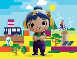 Thalia programı için yeni maskot tanıtıldı