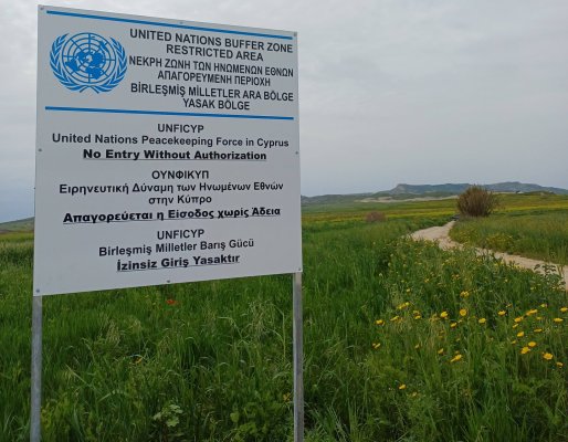 BM Tampon Bölge Sınırlarına Yeni Tabelalar Yerleştirdi, Lale Meraklıları Tedirgin