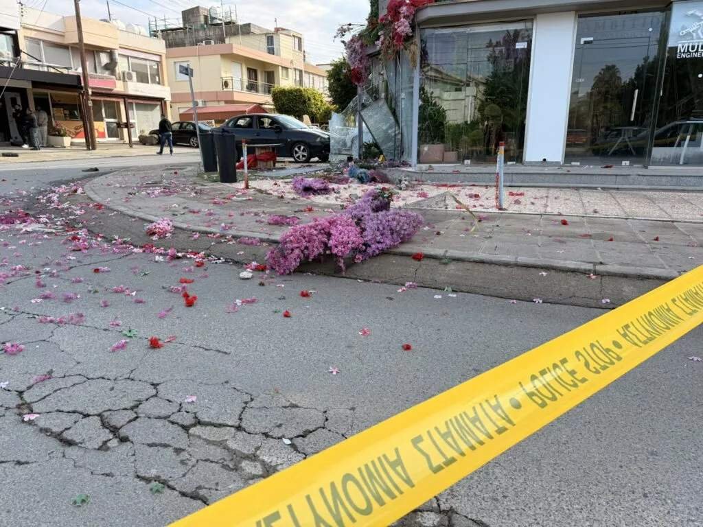 Limasol'da Çiçekçi Dükkanına Bombalı Saldırı