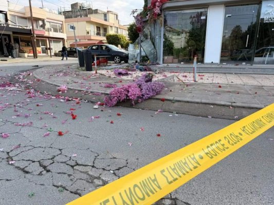 Limasol'da Çiçekçi Dükkanına Bombalı Saldırı