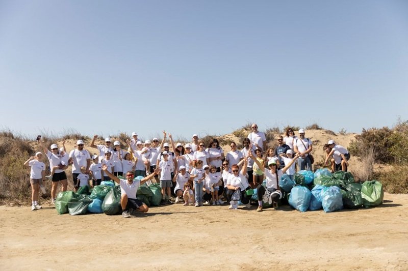 Exinity ve Dashin Vakfı Kıbrıs'ta Atık Azaltma Mücadelesini Sürdürüyor