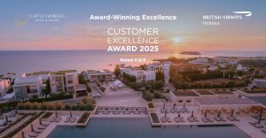 Cap St Georges Hotel & Resort, British Airways Holidays Müşteri Mükemmelliği Ödülü'nü Kazandı