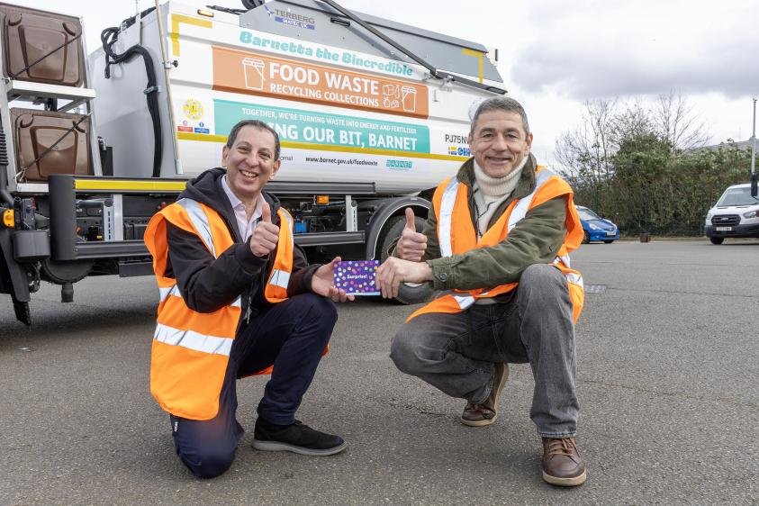 Barnet Belediyesi Yeni Gıda Atığı Toplama Hizmetini Başlatıyor: "Barnetta The Bincredible"