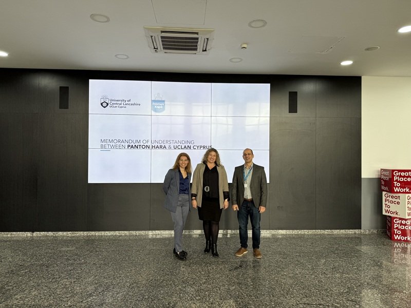 UCLan Cyprus ile PANTON CHARA Arasında İş Birliği Protokolü İmzalandı
