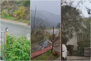 Kıbrıs'ta Şiddetli Yağış Nehirleri Taşırdı, Barajlara Su Akışı Arttı