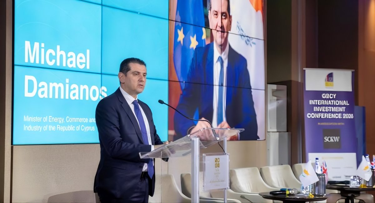 Bakan Damianos: Kıbrıs istikrarlı bir yatırım merkezi olarak iş dünyasına açık