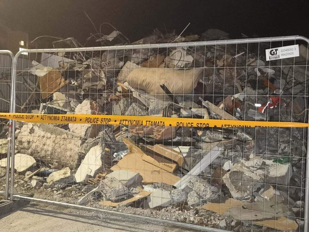 Germasogeia bina çökmesi