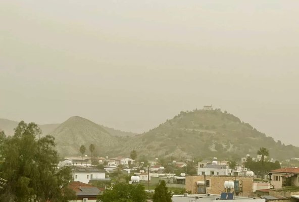 Kıbrıs'ı Afrika Kaynaklı Toz Bulutu Vurdu: Yoğunluk Yasal Sınırın 40 Katına Ulaştı
