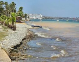 Voroklini sahilindeki erozyon 'ulusal sorun' ilan edildi