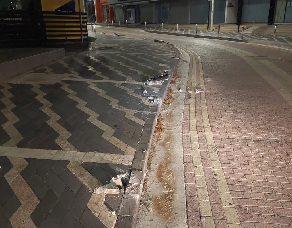 Protaras'ta Belediye Malına Zarar Veren Sürücü Hakkında Suç Duyurusu