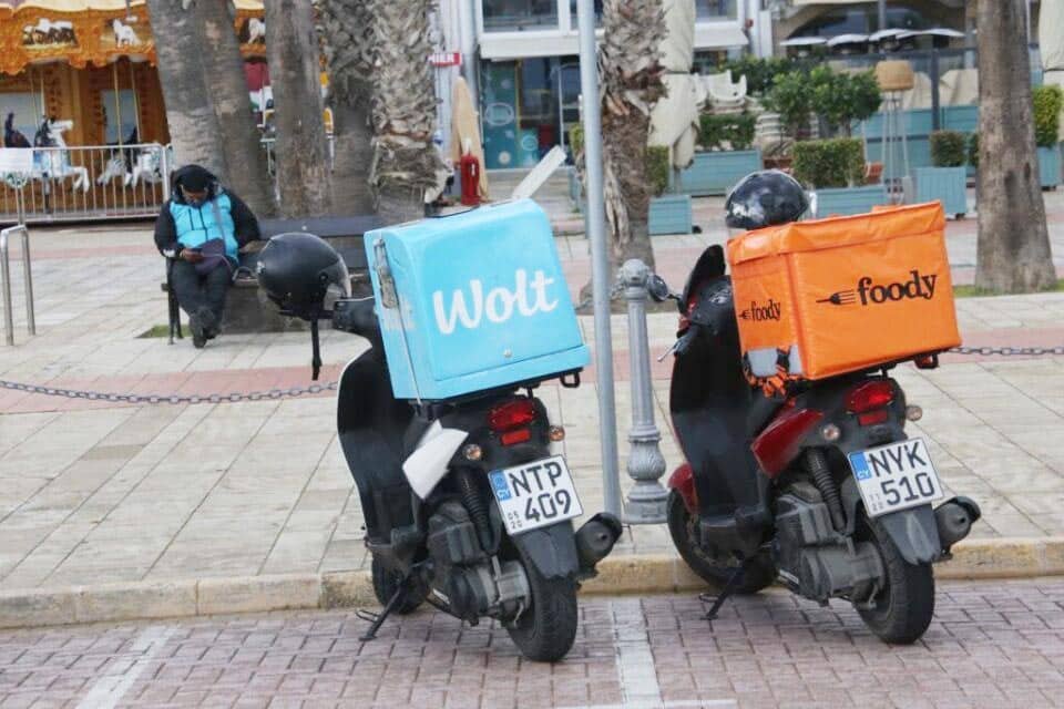 Limasol'da Yemek Kuryesi Gasp Edildi