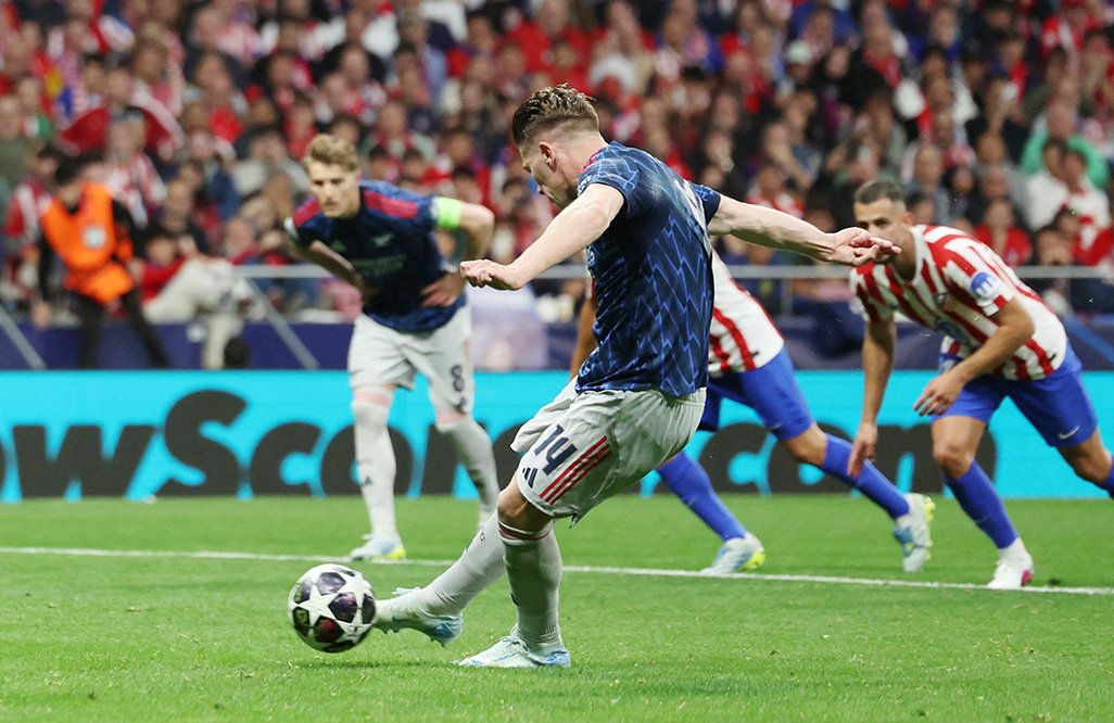 Atletico Madrid, Arsenal'i yarı final ilk maçında beraberlikle durdurdu
