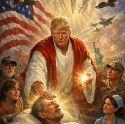 Trump, Kendisini İsa'ya Benzeten Yapay Zeka Görselini Sildi: 'Ben Doktor Olarak İnsanları İyileştiriyorum'