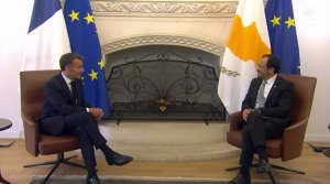 Macron, 1960'tan Bu Yana Kıbrıs'ı Ziyaret Eden İlk Fransız Cumhurbaşkanı Oldu