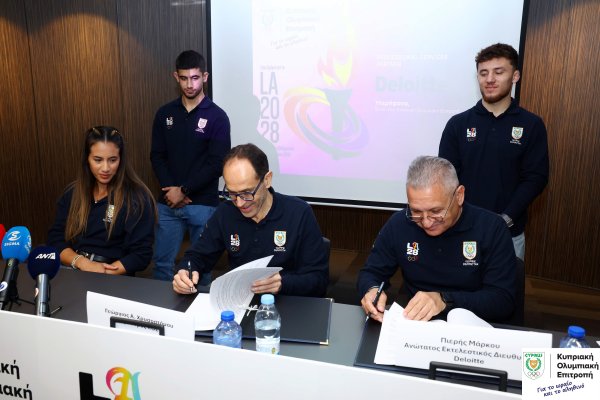 Kıbrıslı sporcular LA 2028 yolunda Deloitte desteği alacak