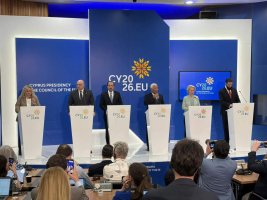 AB ve Bölge Liderleri Lefkoşa Zirvesi'nde Hürmüz Boğazı'nın Açılmasını İstedi