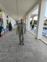 Limasol'da en yaşlı milletvekili adayı bağımsız olarak oy kullandı