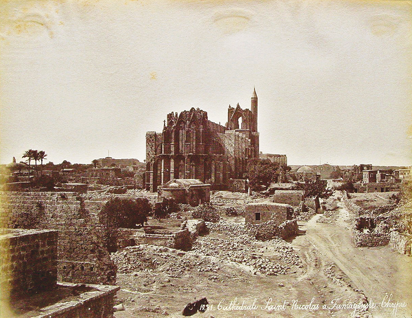 Felix Bonfils. Gazimağusa ca. 1875