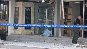 Baf'ta kasap dükkanına bombalı saldırı: Büyük hasar oluştu