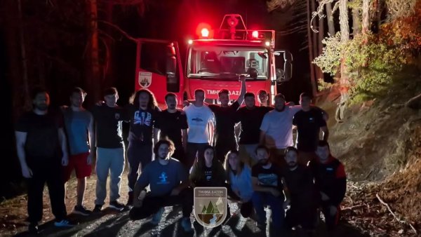Orman Mühendisliği Öğrencileri Troodos Yangınını Kontrol Altına Almaya Yardım Etti