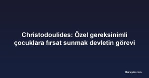 Christodoulides: Özel gereksinimli çocuklara fırsat sunmak devletin görevi