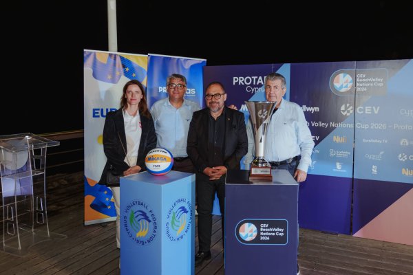 Voleybol Uluslar Kupası ön eleme aşaması Protaras'ta başladı