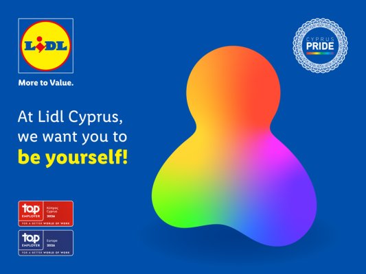Lidl Cyprus, Cyprus Pride 2026'ya Onurlu Sponsor Olarak Katılıyor