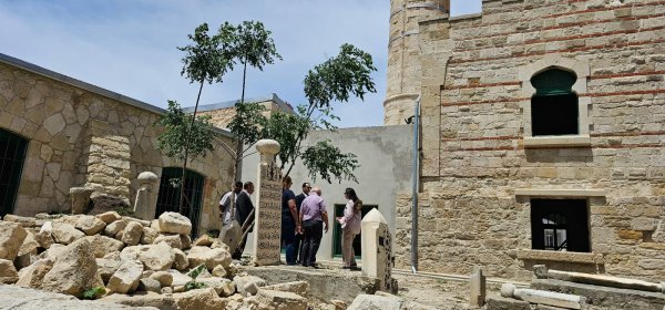Limasol Büyük Camii'nde restorasyon sona yaklaşıyor