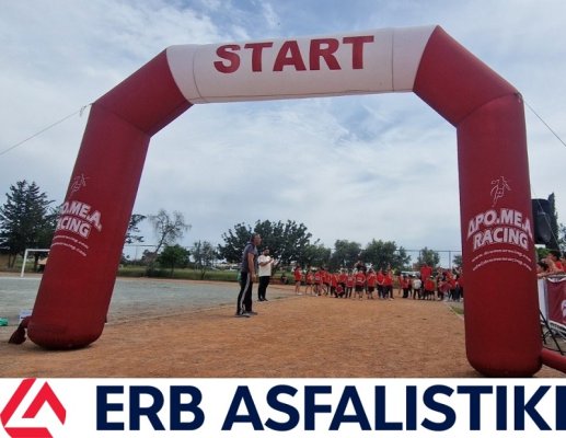 ERB ASFALISTIKI, yol güvenliği için üçüncü öğrenci hayır koşusuna destek verdi