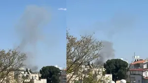 Kaimakli ve Aglantzia yakınlarındaki ara bölgede yangın çıktı