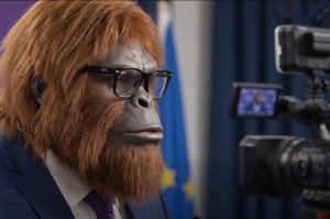 Güney Kıbrıs Seçimlerinde İlginç Detaylar: Yapay Zeka Goril Bigfoot Sahneye Çıktı