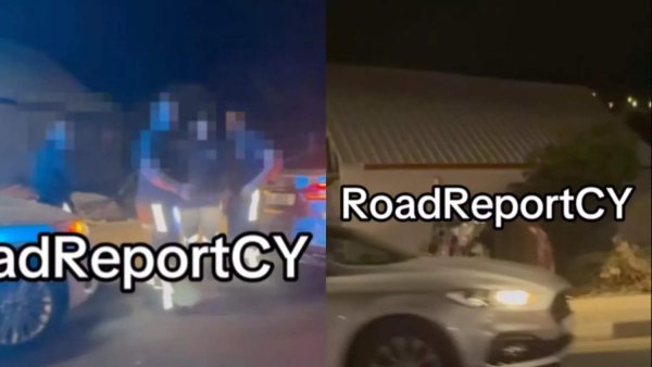 Polis kontrolünden kaçan genç sürücü Limasol otoyolunda kaza yaptı, uyuşturucu testi pozitif çıktı