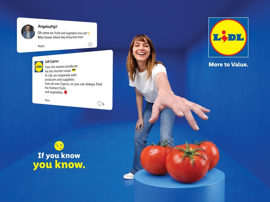Lidl Kıbrıs, "Bilen Bilir" Kampanyasıyla Kalite Taahhüdünü Pekiştiriyor
