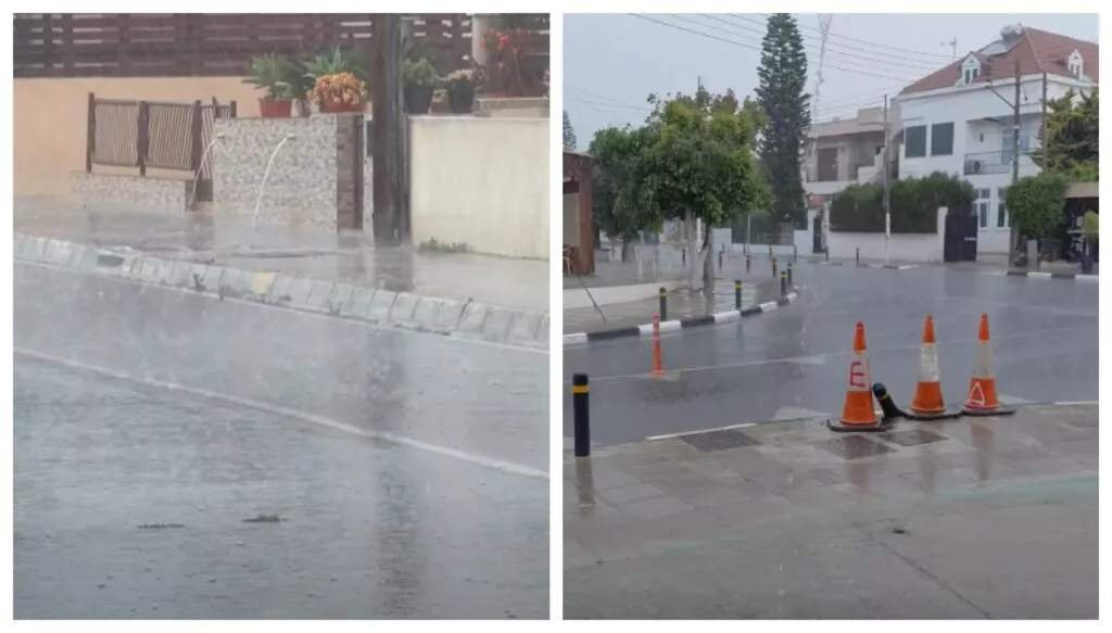 Yaz Başlamadan Günler Önce Kıbrıs'ı Yağmur ve Fırtınalar Vurdu