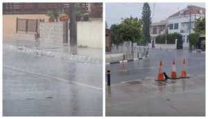 Yaz Başlamadan Günler Önce Kıbrıs'ı Yağmur ve Fırtınalar Vurdu
