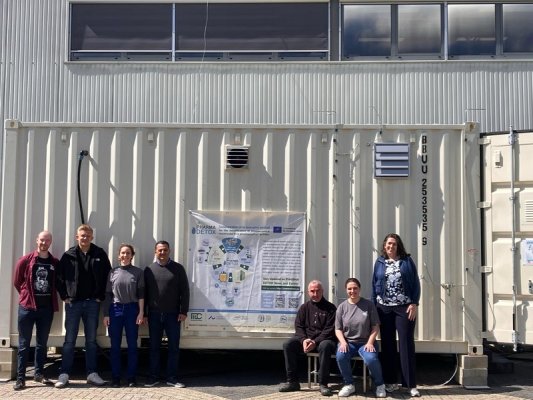 LIFE Pharma-Detox projesinin pilot ünitesi Medochemie'nin Hollanda tesisine taşındı
