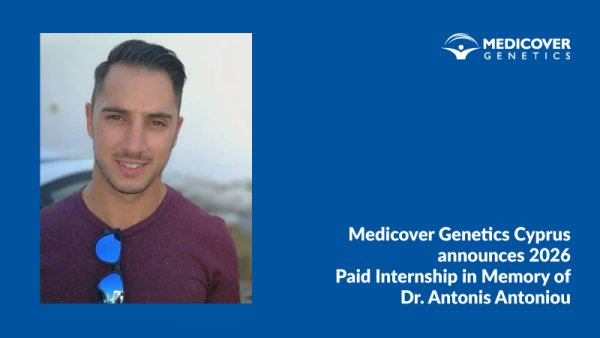 Medicover Genetics Cyprus, Dr. Antonis Antoniou anısına staj programı başlattı