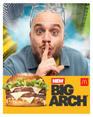 McDonald's Kıbrıs menüsüne büyük iştahlar için yeni seçenek 'Big Arch'i ekledi