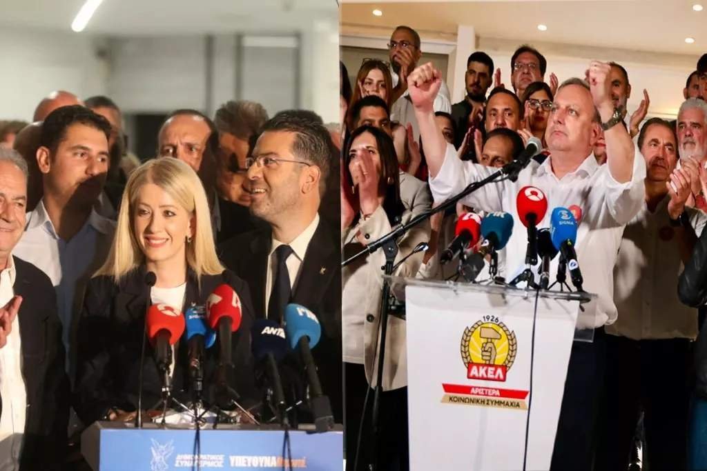 DISY ve AKEL kırsal bölgelerdeki kalelerini korudu