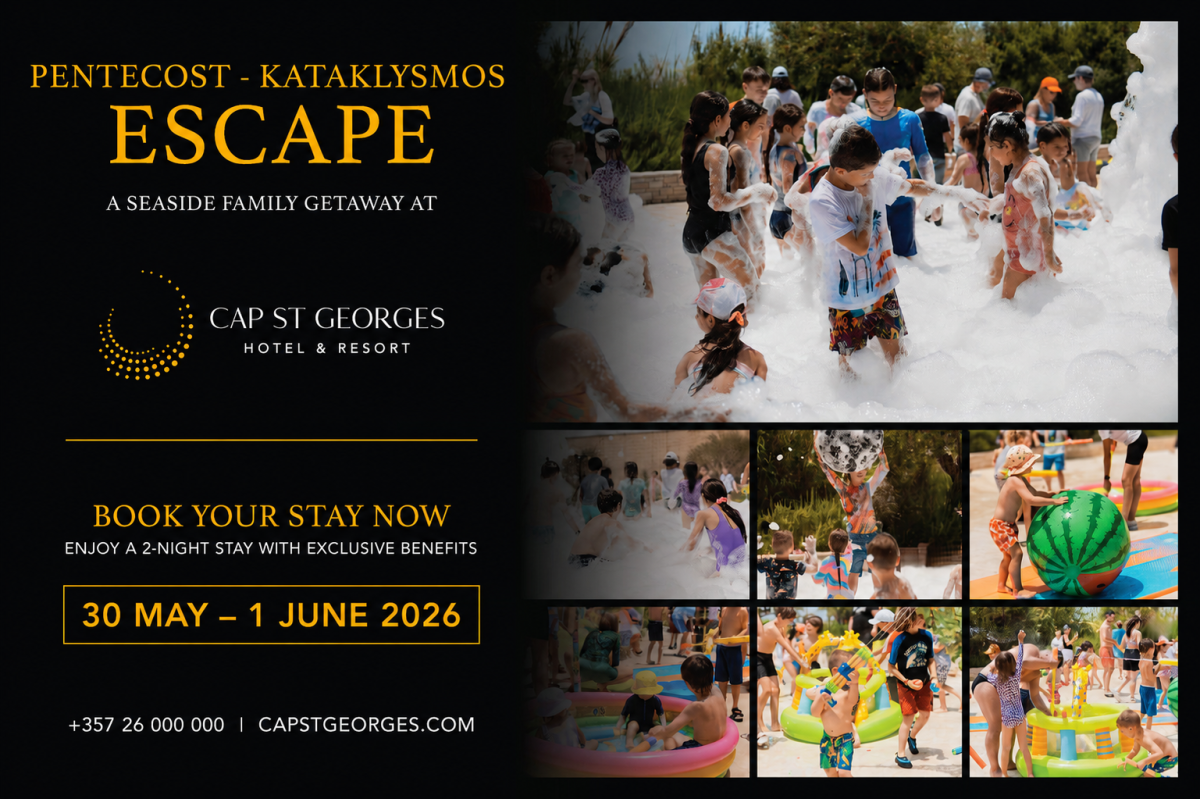 Cap St Georges Hotel & Resort'ta Görkemli Kataklysmos Hafta Sonu Başlıyor