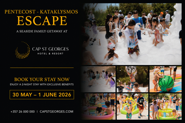 Cap St Georges Hotel & Resort'ta Görkemli Kataklysmos Hafta Sonu Başlıyor