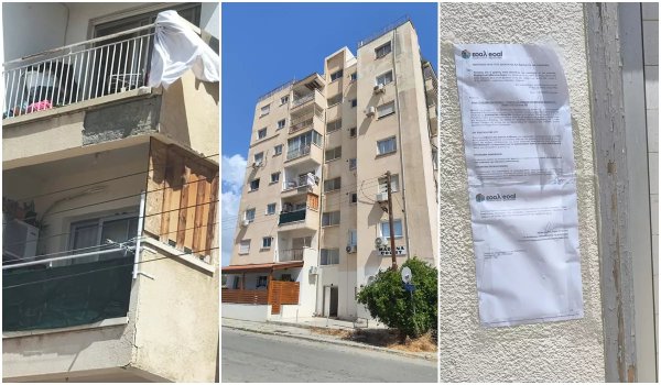 Larnaka'da tehlikeli binalar için tahliye emri çıkarıldı