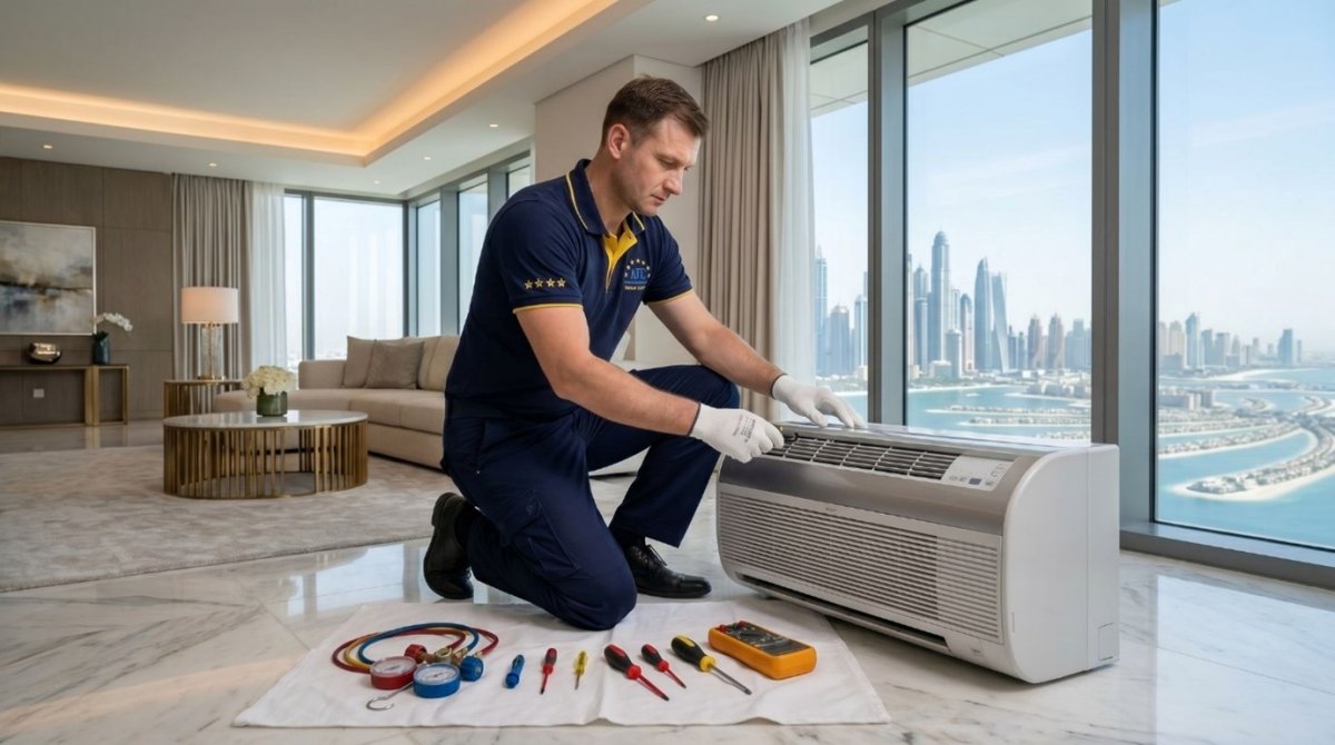 Dubai'de iyi ve kötü klima servisi arasındaki gerçek fark