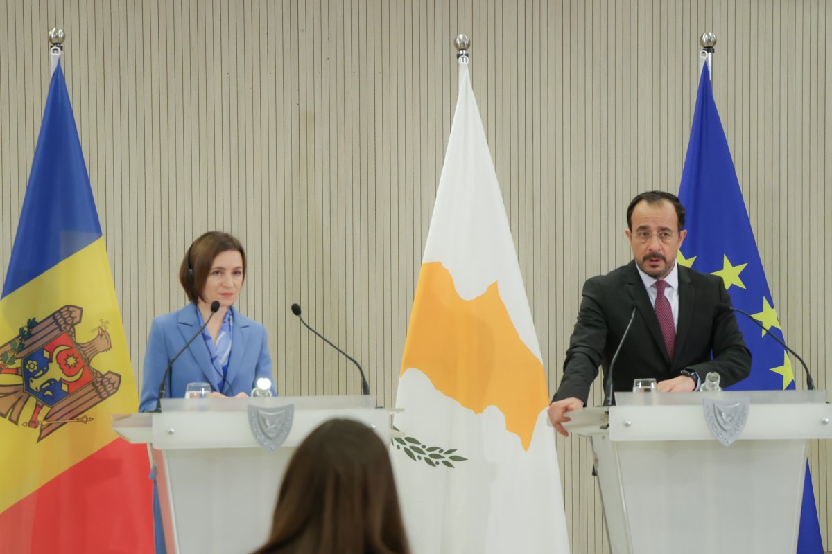 Christodoulides, Moldova'nın başkenti Kişinev'i ziyaret eden ilk Kıbrıs Cumhurbaşkanı oluyor